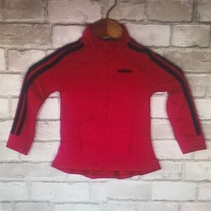 Kids Red Jacket with Black Stripes
